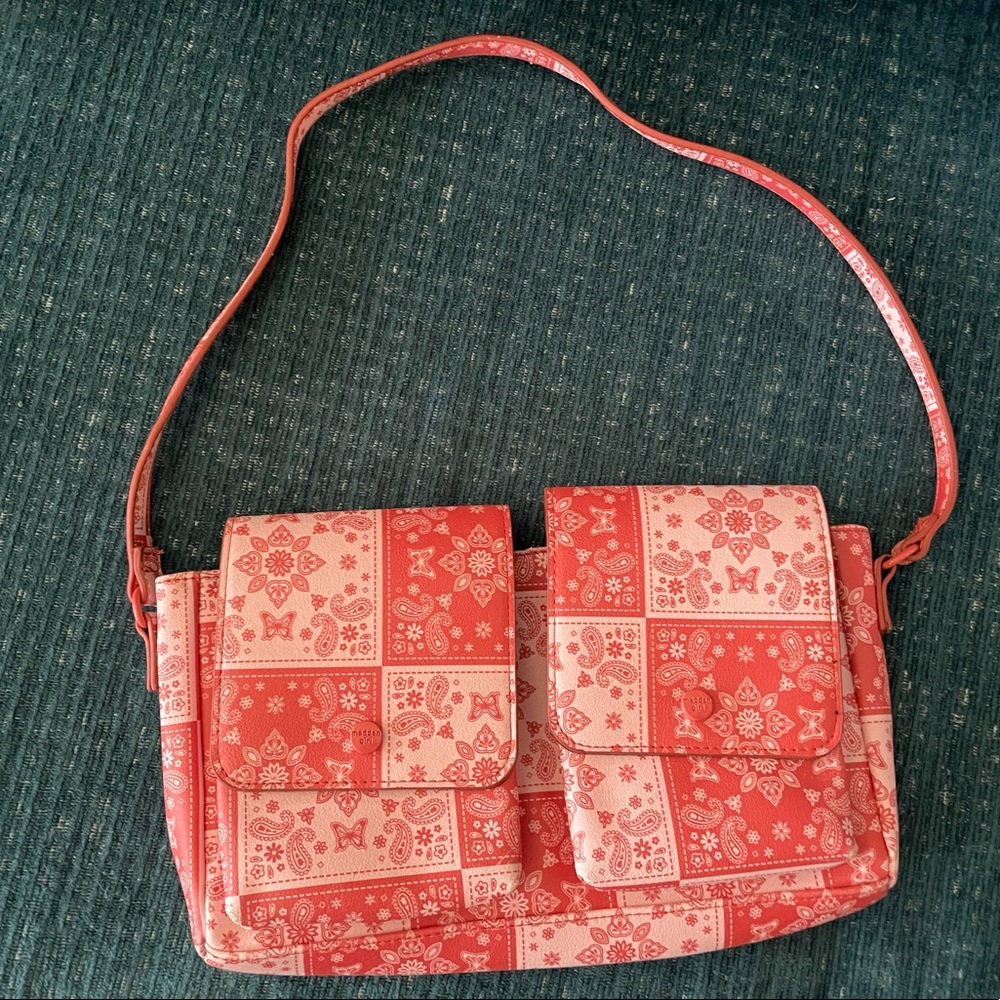 Madden Girl Small Coral Paisley Handbag